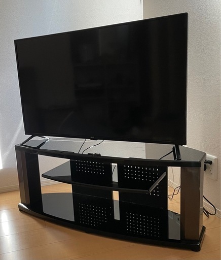 数ヶ月のみ使用！値下げしました40型液晶テレビ＆テレビ台セット