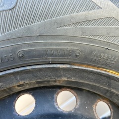  『取引中』
195/80R15 スタッドレスタイヤ  ダンロップ　4本ホイール付き 
