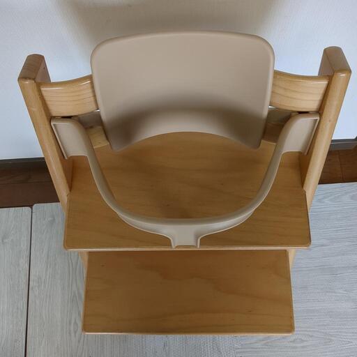 ストッケ トリップトラップ ナチュラル ベビーセット&トレイ付 S/N6