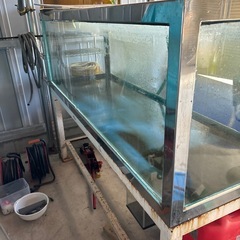 ガラス水槽　1800 600 600 水槽台付き