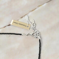 ベネチアングラスネックレス ベネチアンガラス イタリア製 ミレフィオーリ カラフル ロング 上品 I