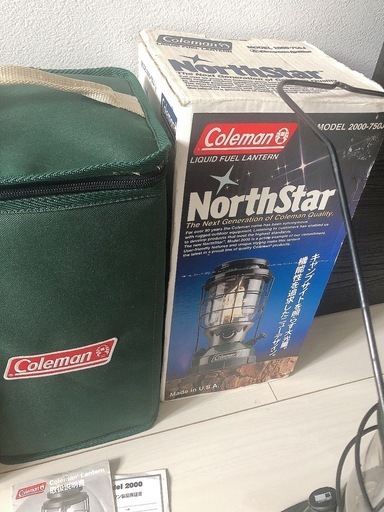 Coleman コールマン　00年製ノーススター　　ランタンケース　エコクリーン新品4l