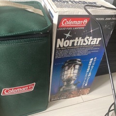 Coleman コールマン　00年製ノーススター　　ランタンケース　エコクリーン新品4l