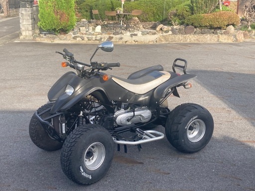 四輪バギー　ATV 　水冷2スト　公道走行可　普通自動車免許　綺麗