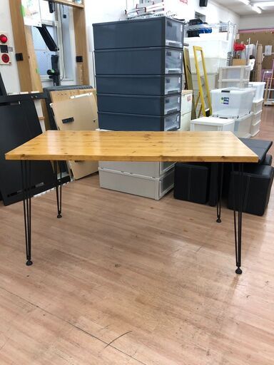 ダイニングテーブル テーブル てーぶる  約幅140×70×75cm 自社配送時代引き可※現金、クレジット、スマホ決済対応※【送料に設置込】