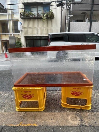 アクリル水槽90×45×45 6ミリ厚　訳アリ