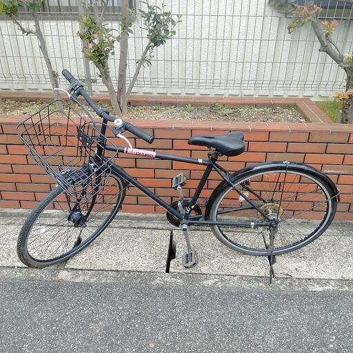 (chariyoshy出品)28インチ自転車、ギア付き、オートライト付き