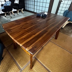 リクライニング機構つき回転チェア＆こたつテーブル［値下応相談］