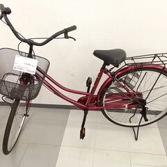 ☆ジモティ割あり☆ 自転車 一般 27インチ シャンパンピンク
