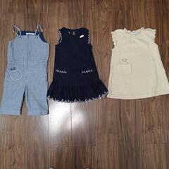 ファミリア ワンピ ロンT パンツ 100 スモッグ セット まとめ売り 