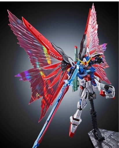 未開封　ＲＧ 1/144 デスティニーガンダム［チタニウムフィニッシュ］と翼