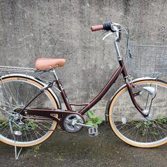 B479 普通自転車★サイモト★6段変速★26インチ