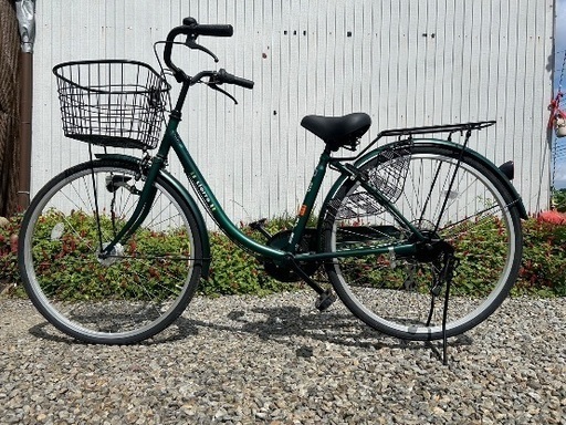 26インチ　自転車　数回乗っただけです