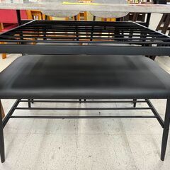 4人用ダイニングセット イス2・ベンチ1 幅(W)1100mm × 奥行(D)700mm