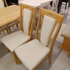 ☆ジモティ割あり☆ ダイニングテーブル＆椅子4脚セット ナチュラル 