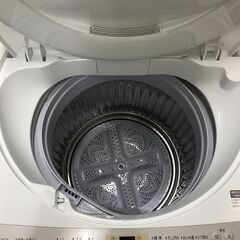 洗濯機 6.0kg シャープ ES-GE6C 2019年製 W(幅)56.5×D(奥行き)53.5×H(高さ)89.8cm ※クリーニング済