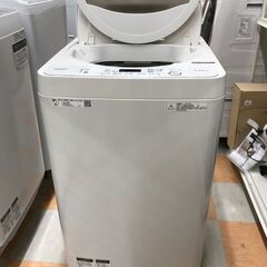 洗濯機 6.0kg シャープ ES-GE4D 2019年製 W(幅)56.5×D(奥行き)54.0×H(高さ)89.0cm ※クリーニング済