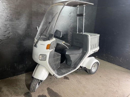 ★支払総額7.8万円★走行テスト済み！始動動画あり♪ ホンダ ジャイロキャノピー TA03 4スト、インジェクション♪ LEDヘッドライト！リア箱あり！通勤通学に♪