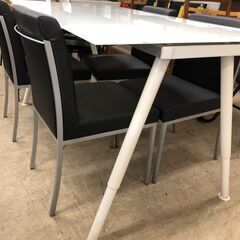 IKEA ガッラント ミーティングテーブルセット 昇降 高さ調整可能