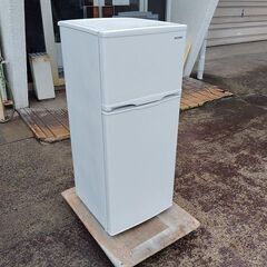 アイリスオーヤマ　AS3IRSD-12B-W　２ドア冷蔵庫　白色『美品中古』2021年