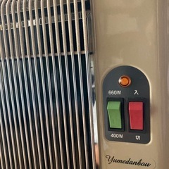夢暖房　660型 美品　動作良好　パネルヒーター