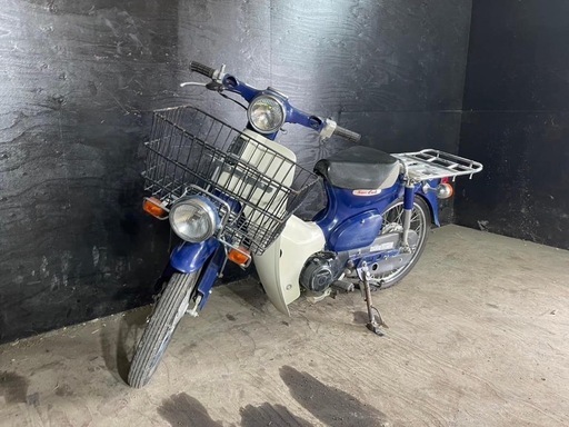 ★支払総額5.8万円★関東圏内即日配送可能！ ホンダ プレスカブ50 AA01 フロントカゴ、リアキャリア付き！バッテリー新品！通勤通学に♪