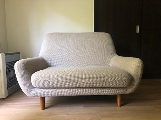 【引取可能な方】unico ソファ 2人掛け KUKKA