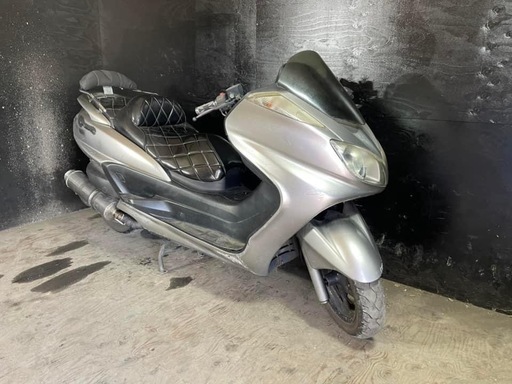 ★支払総額4.2万円★走行テスト済み！始動動画あり♪ ヤマハ グランドマジェスティ250 SG15J 社外マフラー！エナメルシート！激安ビッグ入荷！ちょっとした足に♪ ☆支払総額4.2万円☆走行テスト済み！始動動画あり♪ ヤマハ グランド