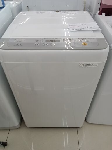 ★ジモティ割あり★ Panasonic 洗濯機 5ｋｇ 17年製 動作確認／クリーニング済み HJ4522