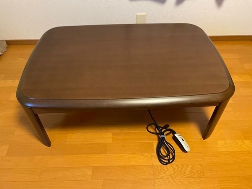 【値下げ】美品⭐︎家具調コタツ⭐︎布団毛布付き