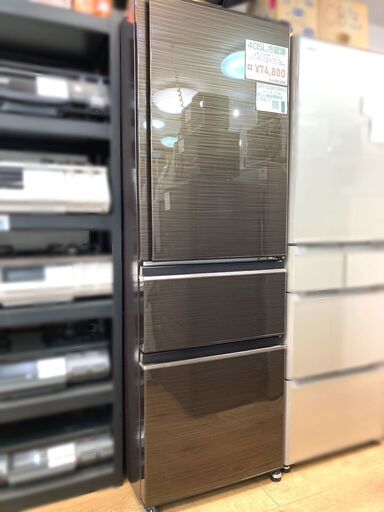 ★冷蔵庫 405L 三菱 MR-CD41BKG-BR 2022年製★
