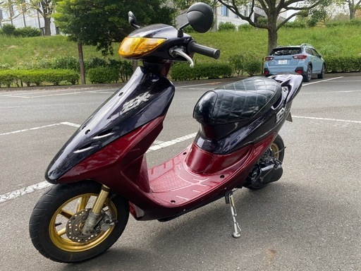 爆速！ライブディオAF35 ZX 2スト空冷キャブ　自賠責付き