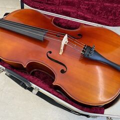 北海道 千歳市/恵庭市 SUZUKI VIOLIN 鈴木バイオリン チェロ No.72 サイズ4/4 Anno1991 HISCOX LITEFLITE ENGLAND ハードケース付 