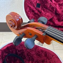 北海道 千歳市/恵庭市 SUZUKI VIOLIN 鈴木バイオリン チェロ No.72 サイズ4/4 Anno1991 HISCOX LITEFLITE ENGLAND ハードケース付 