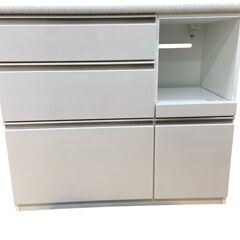 REGASTOCK 川崎店】ニトリ キッチンカウンター 幅100cm アルミナ2 