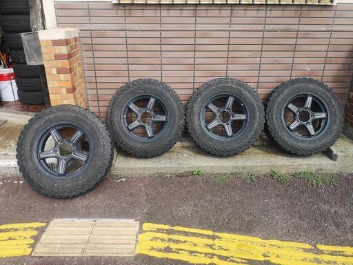 16インチ　ジムニー用　アルミホイール　185/85R16