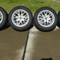 ブリザック15インチ　冬タイヤ4本ホイール付き