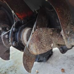 耕運機 クボタ TR70 土の介 6.2馬力 正転 逆転 付き