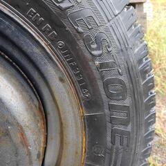 タイタン，ダブルキャブ195-80-15 ２本・155R12 4本！スタッドレス