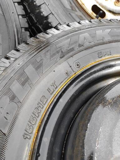 最高 タイタン，ダブルキャブ195-80-15 2本・155R12 4本！スタッドレス