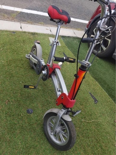 折りたたみ式自転車 3段変速