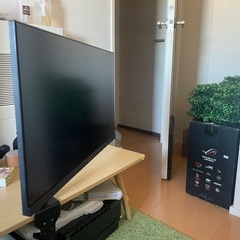 ゲーミングモニタ　24インチ165hz モニターアーム付き