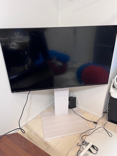 【ジャンク品】テレビ 東芝 REGZA 50C350X \u0026 テレビスタンド