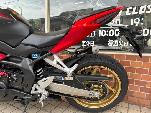 2023年購入　CBR250RR  新車ワンオーナー　自賠10年5月　スペアキー　取説　1180K 2023年購入 CBR250RR 新車ワンオーナー 自賠10年5月 スペアキー 取説