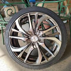 レオニス TE 17インチ2本。205/40R17 6.5j PCD:100 4穴