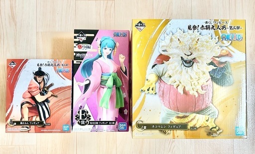 ワンピース　一番くじ　ネコマムシ　光月日和　錦えもん　ONE PIECE フィギュア　1番くじ