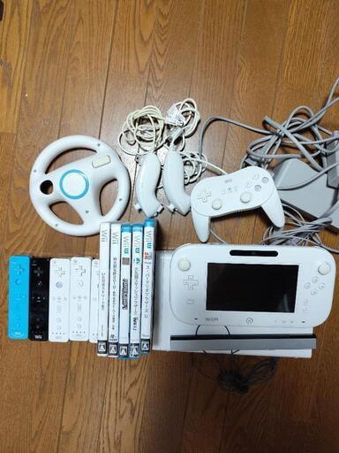WiiU 本体＋ソフト五本セット