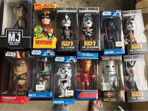 フィギュア wobble head figures 12 pcs