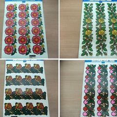 未開封長期保管品 昭和レトロ MIDORI ミドリ デコレーションシール 内藤ルネ含む シール 13枚セット 当時物 ステッカー 苫小牧西店