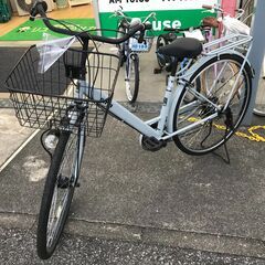 ★ジモティ割あり★  ママチャリ 27インチ ブルー クリーニング済み KJ6340 ☆ジモティ割あり☆ ママチャリ 27インチ ブルー クリーニング済み KJ6340